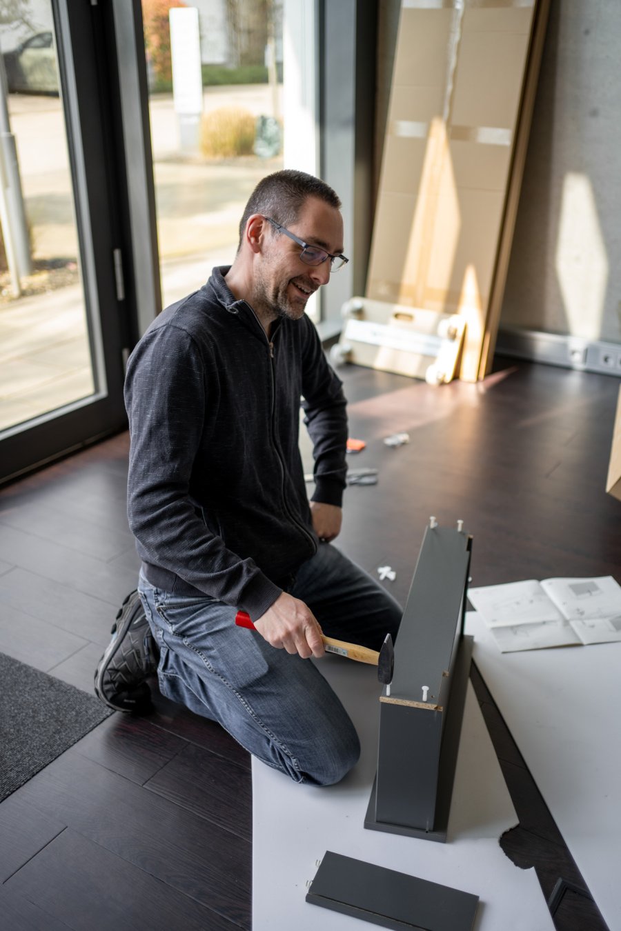 André als Allrounder bei der KMH GmbH
