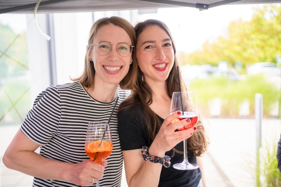 Gute Laune beim KMH Sommerfest