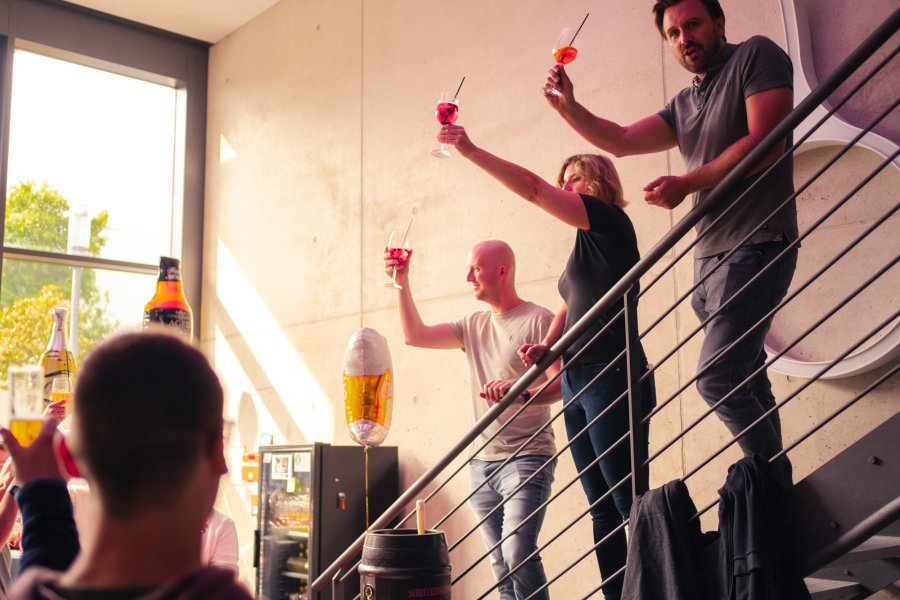 Prost von der KMH Geschäftsführung