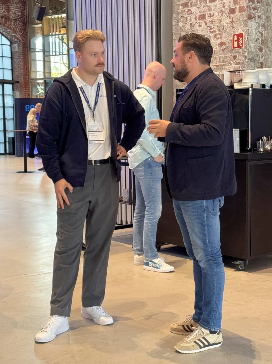 Marcel für die KMH GmbH beim CRM-Kongress